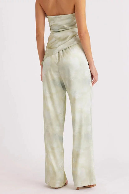 Lyra Print Pant - Pear