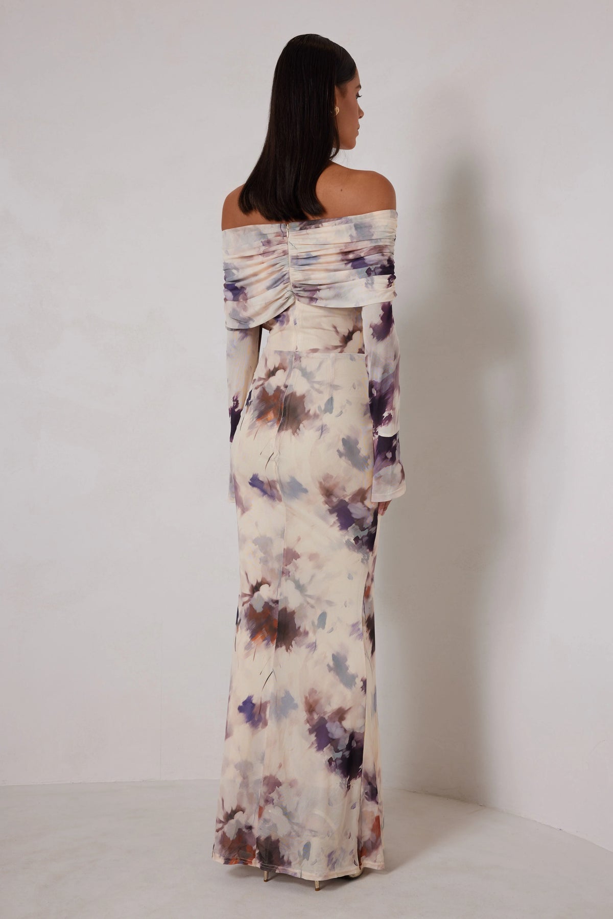 Paige Dress - Watercolour Bloom