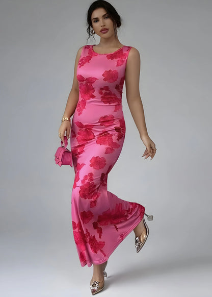 Livette - Floral Printed Maxi Dress