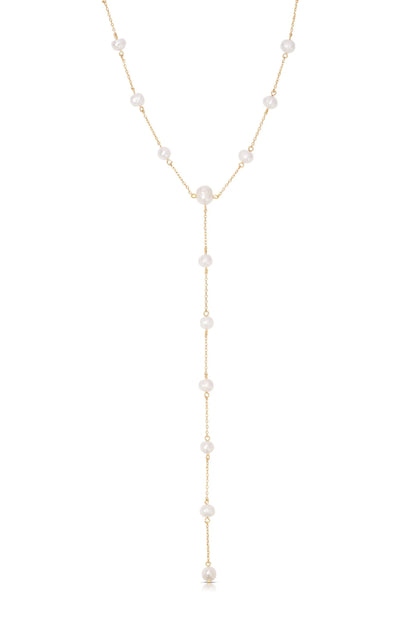 Dripping Pearl Necklace