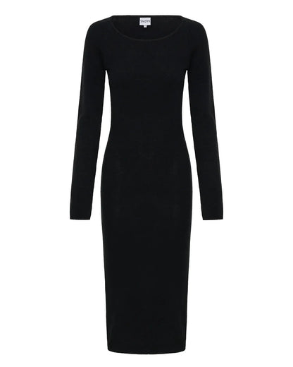 Mabel Midi Dress - Black
