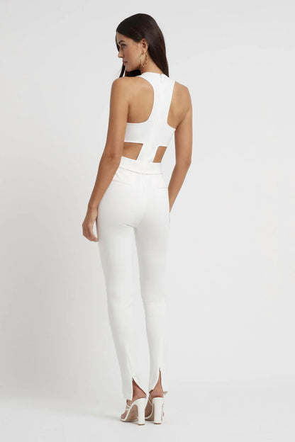 Martina Jumpsuit - White