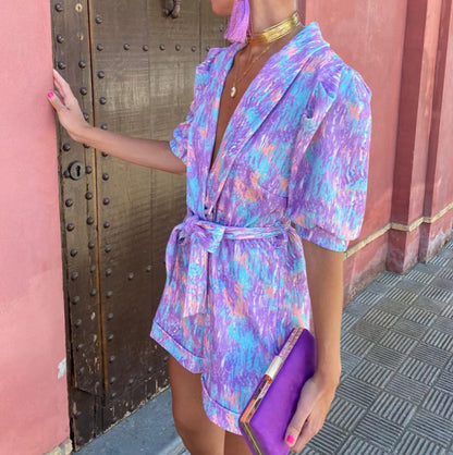 Elena - Trendy Playsuit with Elegant Flair