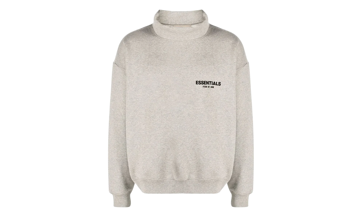 Mock Neck Long Sleeve "Dark Oatmeal" 192BT212133F