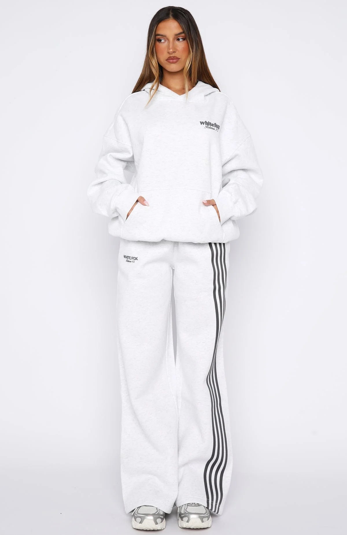 Release 15 Kiana Oversized Hoodie Grey Marle