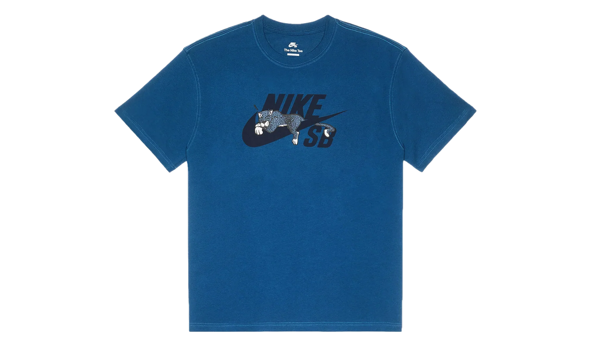 SB Skate Tee "Panther - Court Blue" FV3496 476
