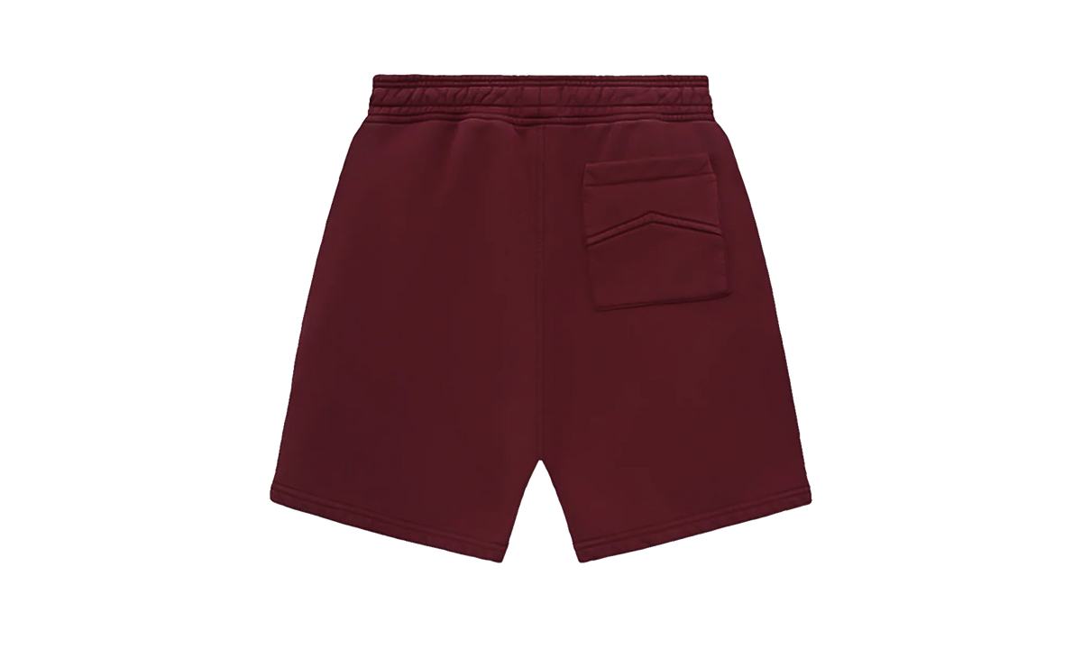 Logo Embroidered Drawstring Sweatshort "Burgundy" RHPF24SH04012