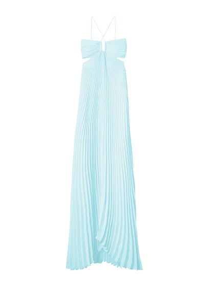 Moira Matte Pleated Dress