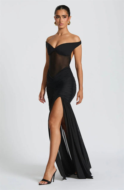 Celeste Fire Maxi Dress