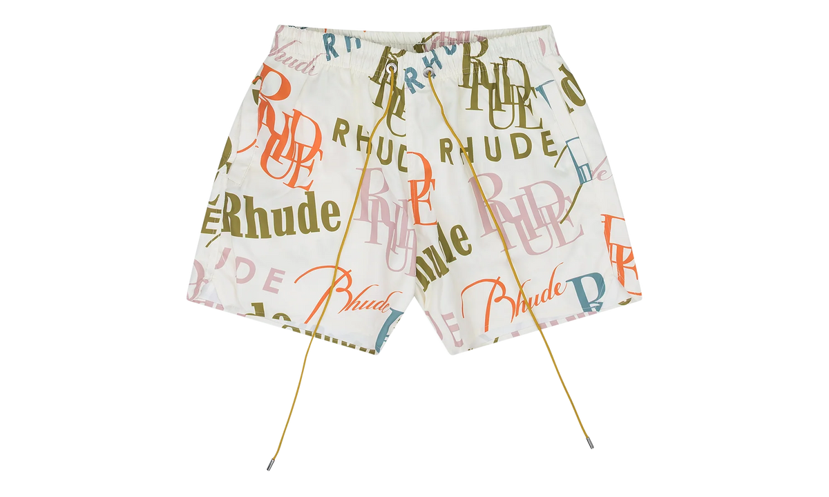 Mash-Up Logo Swim Trunks "Multicolor" RHPS23SH09834567