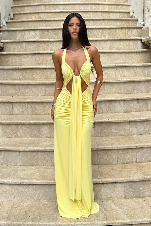 Flora Maxi Dress - Butter