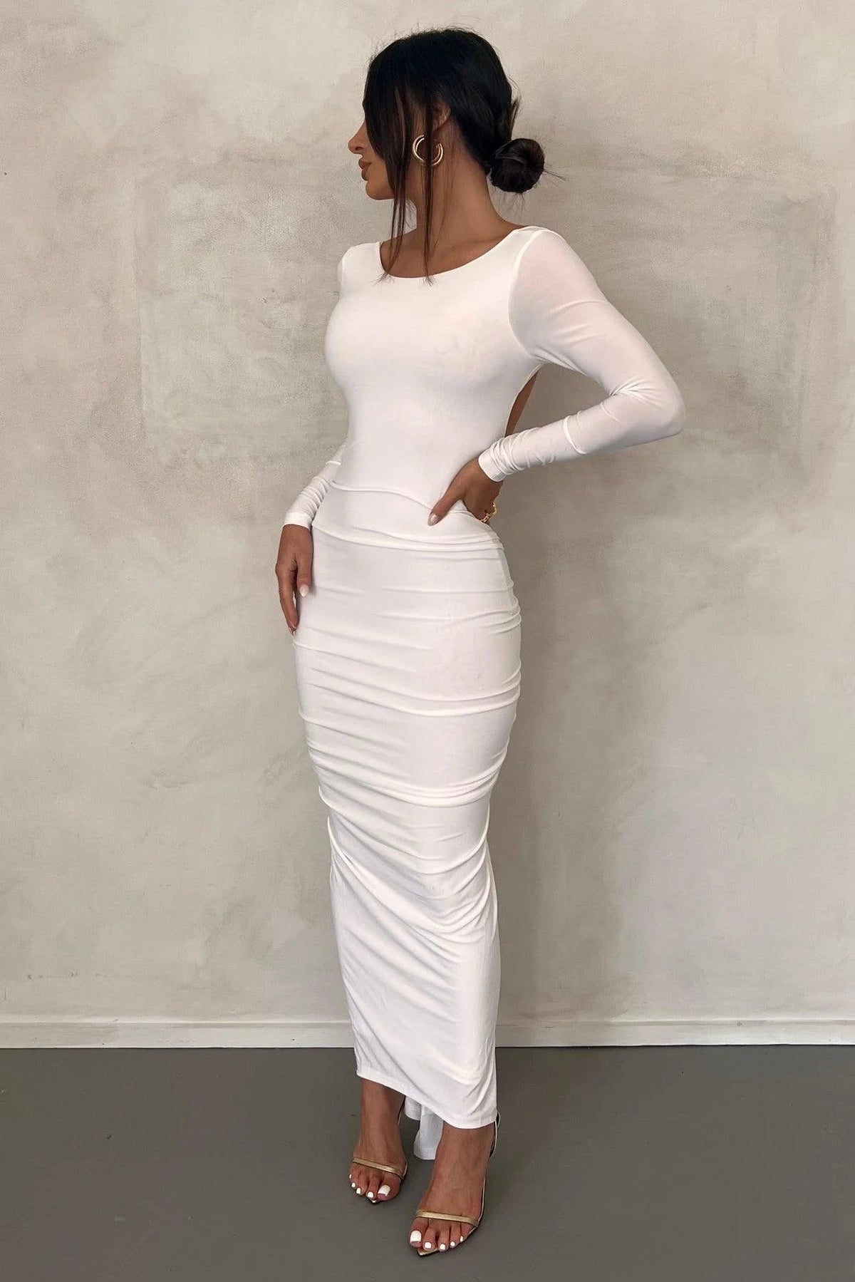 Camila Dress - White