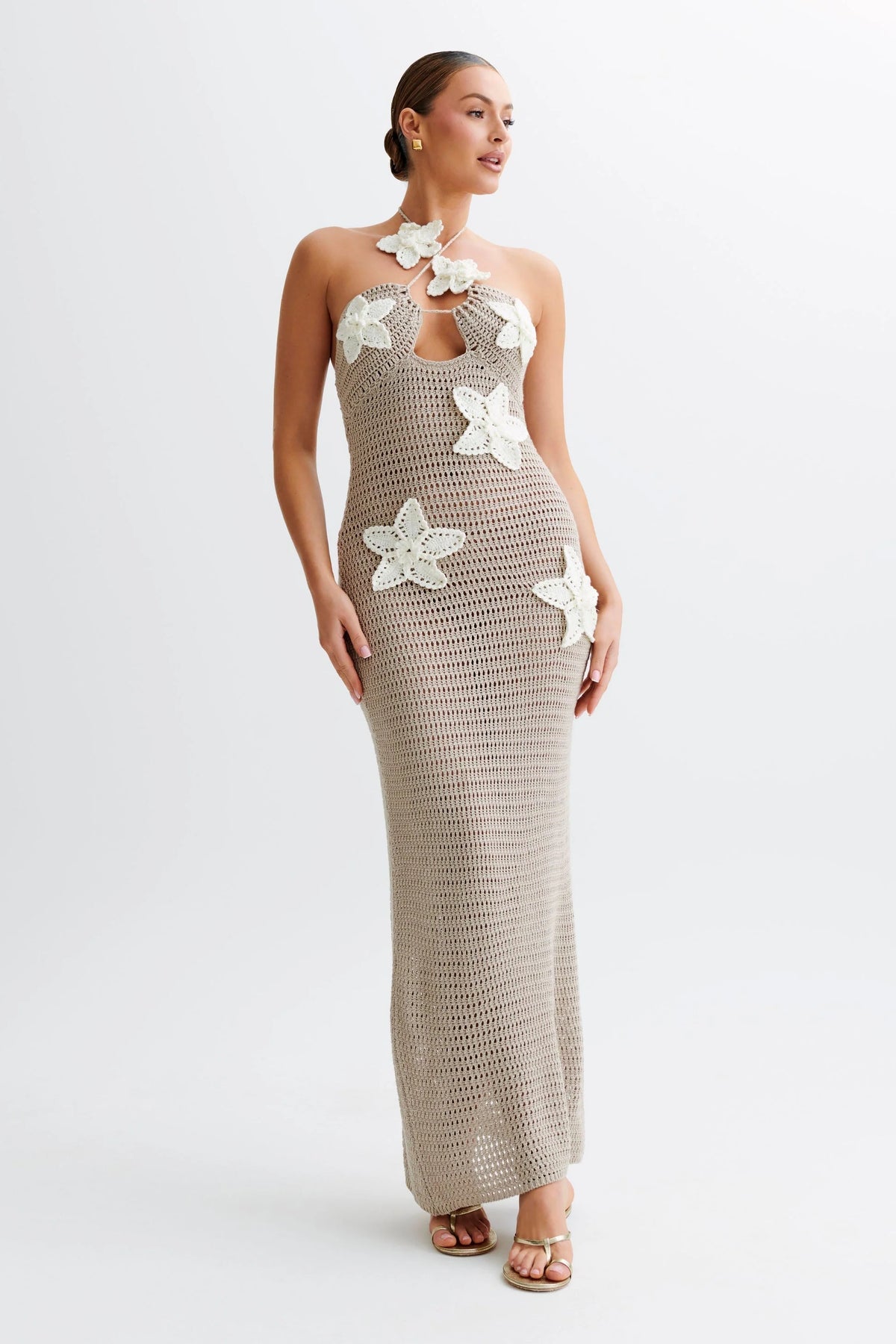 Kyla Crochet Maxi Dress