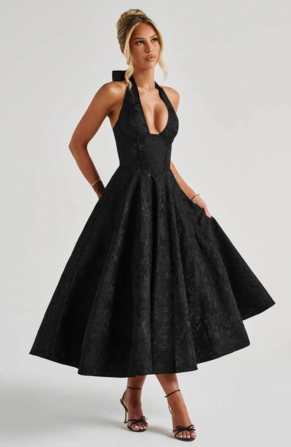 Livette - Elegance Open Midi Dress