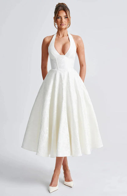 Livette - Elegance Open Midi Dress