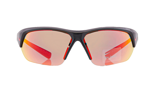 Skylon Ace Rectangular Sunglasses "Black Red Mirror" FQ4684 010