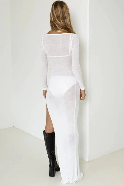 Ember Maxi Dress - White
