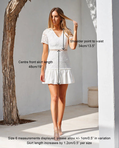 Missha Dress - White