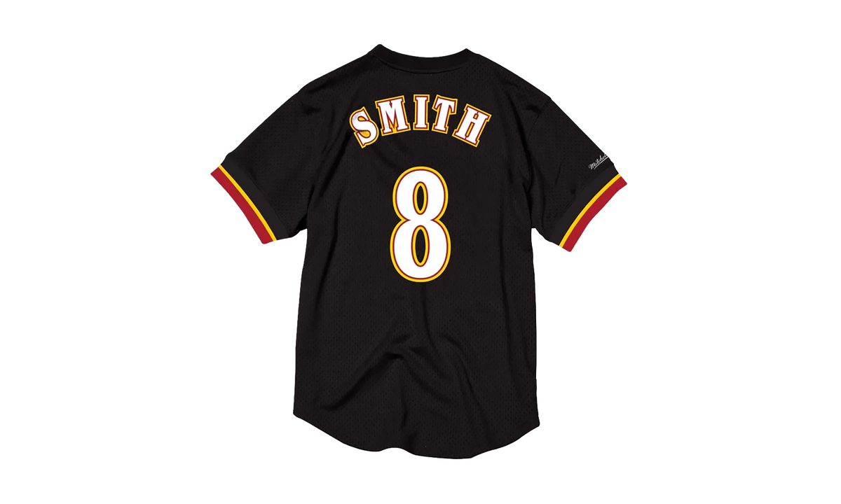 NBA Steve Smith Name & Number Mesh Crewneck "Atlanta Hawks - Black" BA84WX AHA K CCO