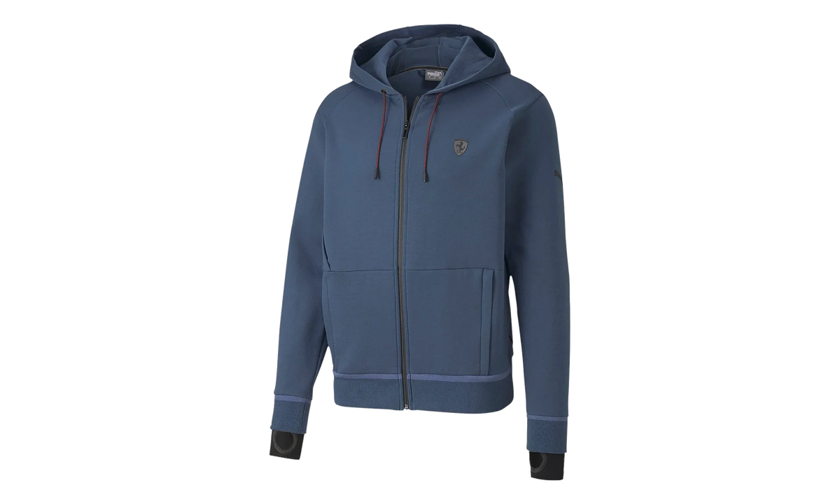 Scuderia Ferrari HOODED SWEAT JACKET "Blue" 596119 05