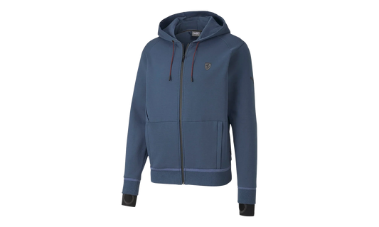 Scuderia Ferrari HOODED SWEAT JACKET "Blue" 596119 05