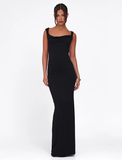 MORANA DRESS - BLACK