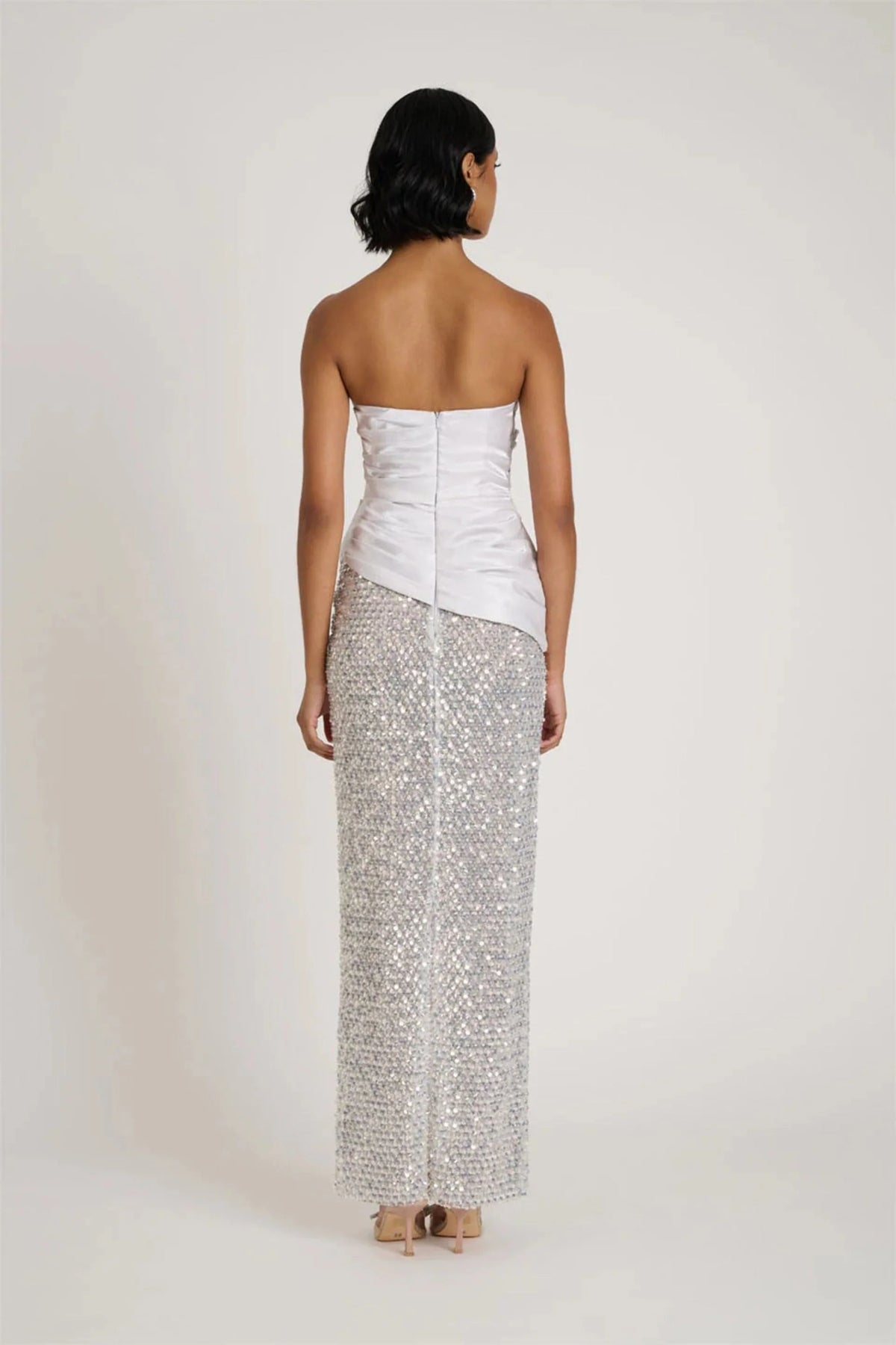Gia Gown - Silver