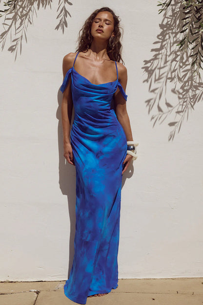 Lavoni Maxi Dress - Ramona Blue