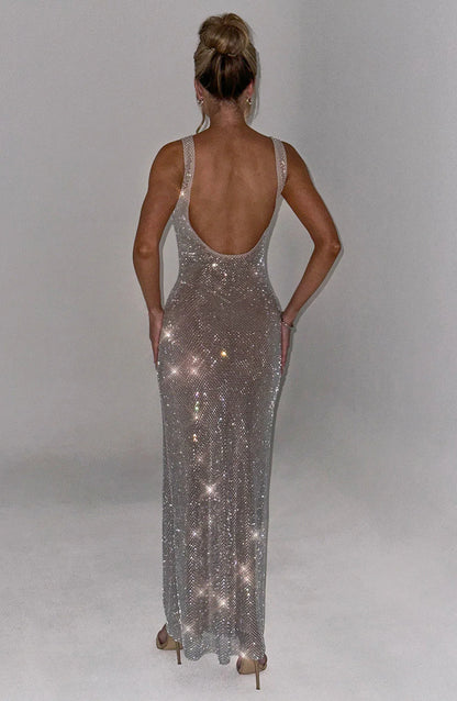 Livette - Shiny Maxi Dress