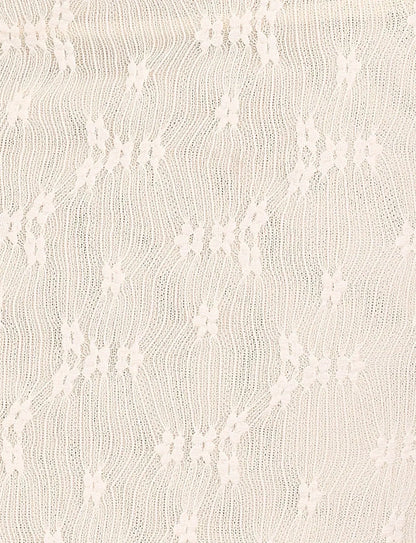 Fiorella Mini Dress - White : Lace : Cream