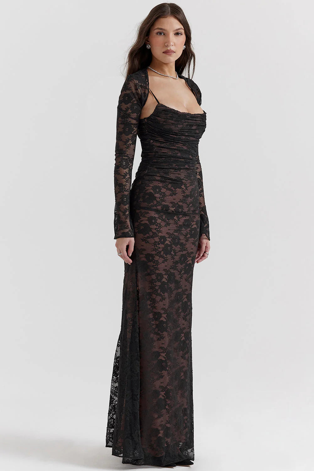 Livette - Corset Maxi Dress