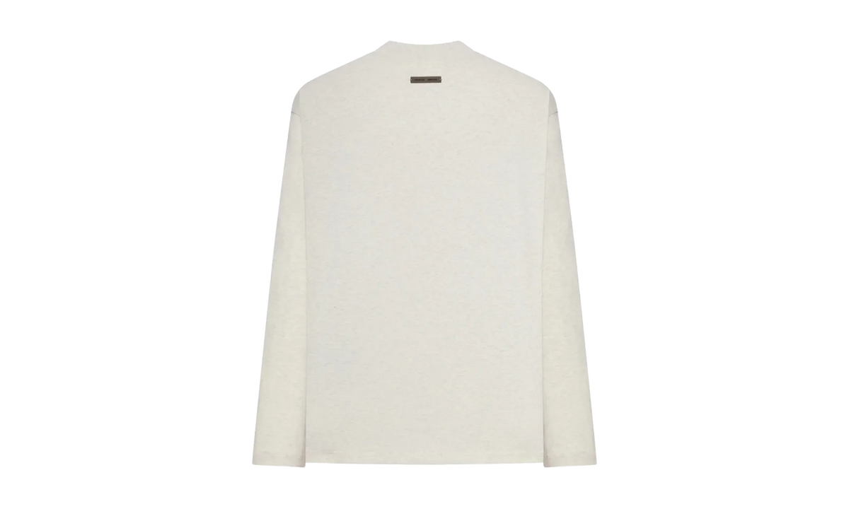 Embroidered Classic Long Sleeve Tee "Oatmeal Heather" 125HO254202F