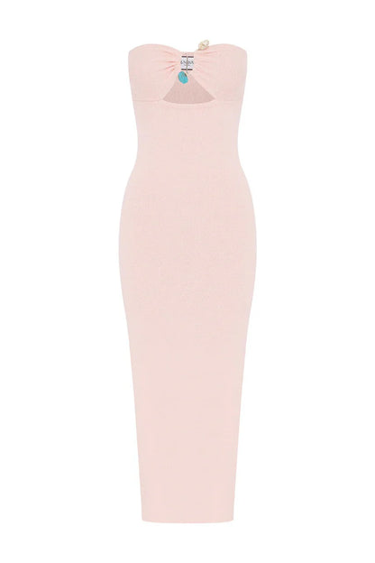 Luna Midi Dress - Musk