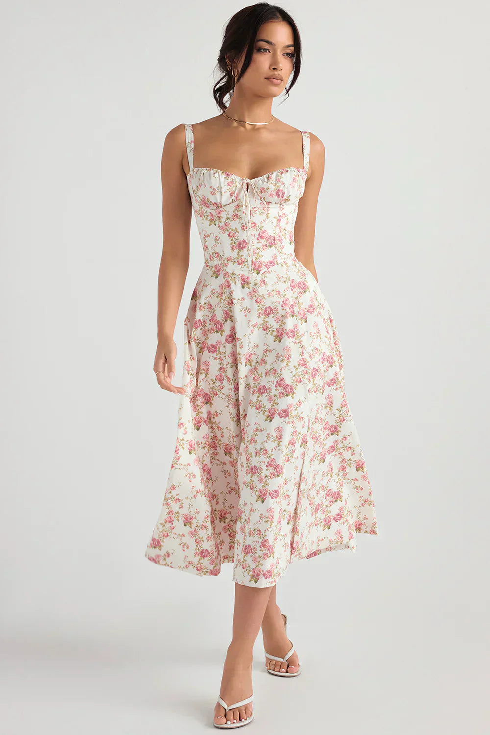 Livette - Flower Midi Dress