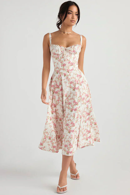 Livette - Flower Midi Dress