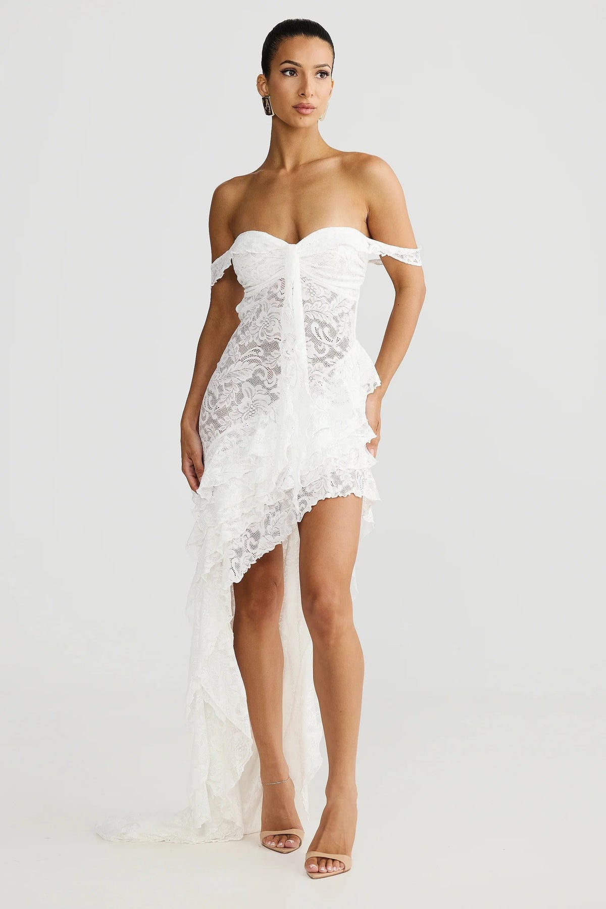 Miah Gown - White