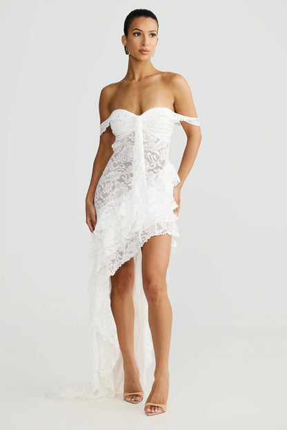 Miah Gown - White