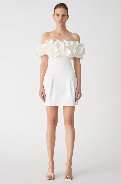 Misha Amara Mini Dress - Ivory
