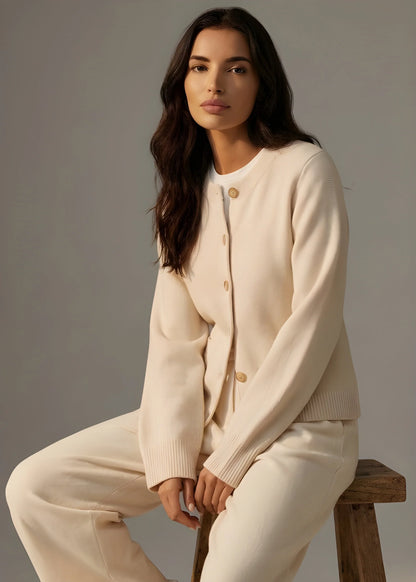 Livette - Knotted Cardigan Sweater