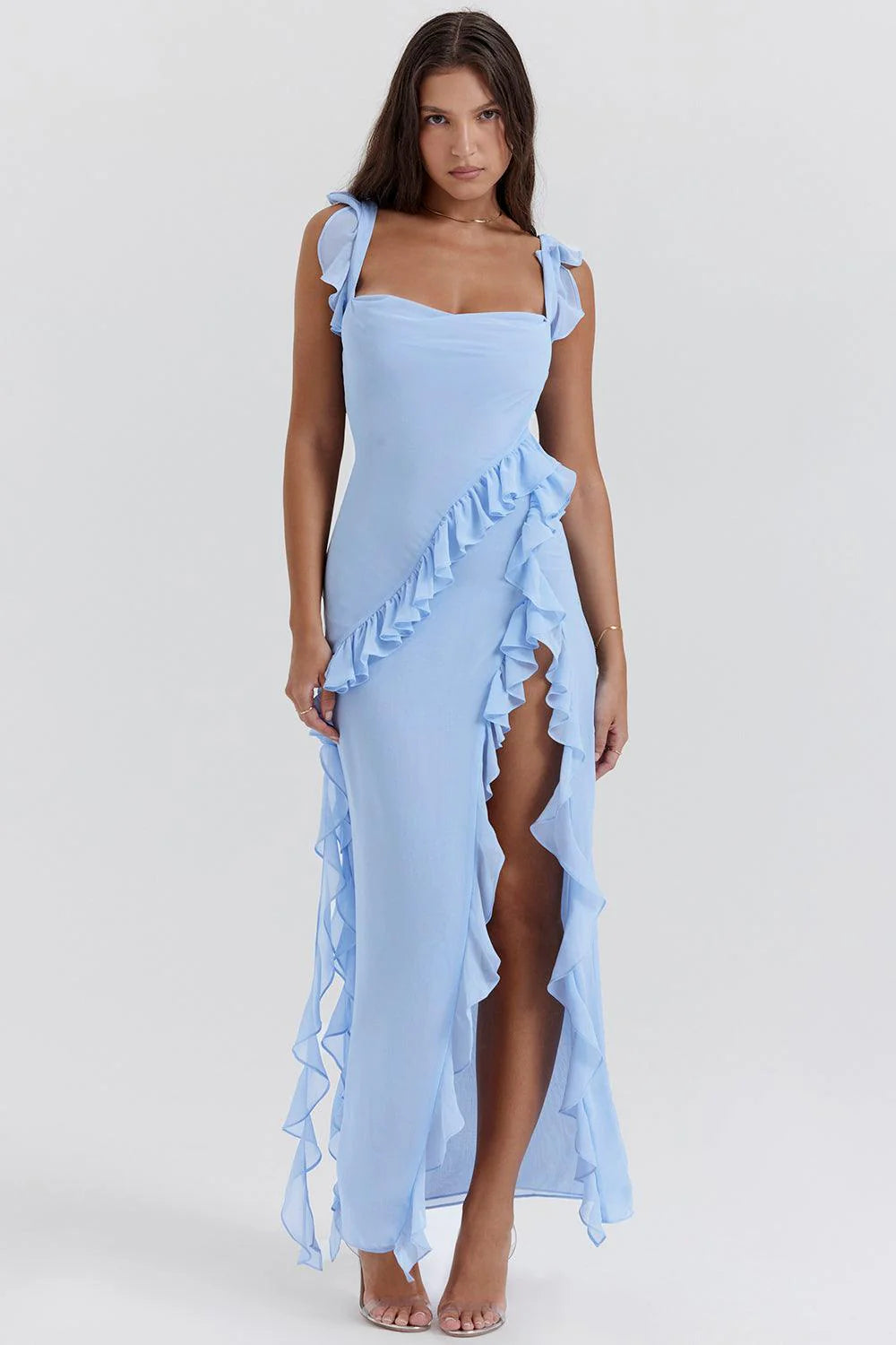 Livette - Ruffle Maxi Dress