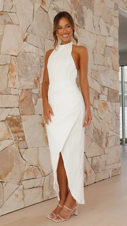 Livette - Pleated Maxi Dress