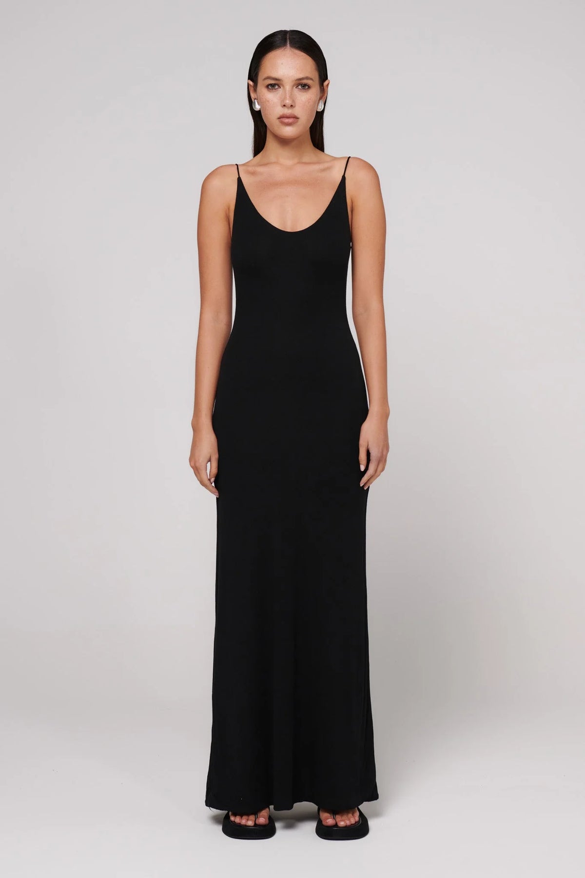 Louise Maxi Dress - Black