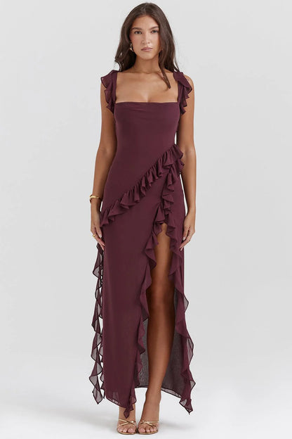 Livette - Ruffle Maxi Dress