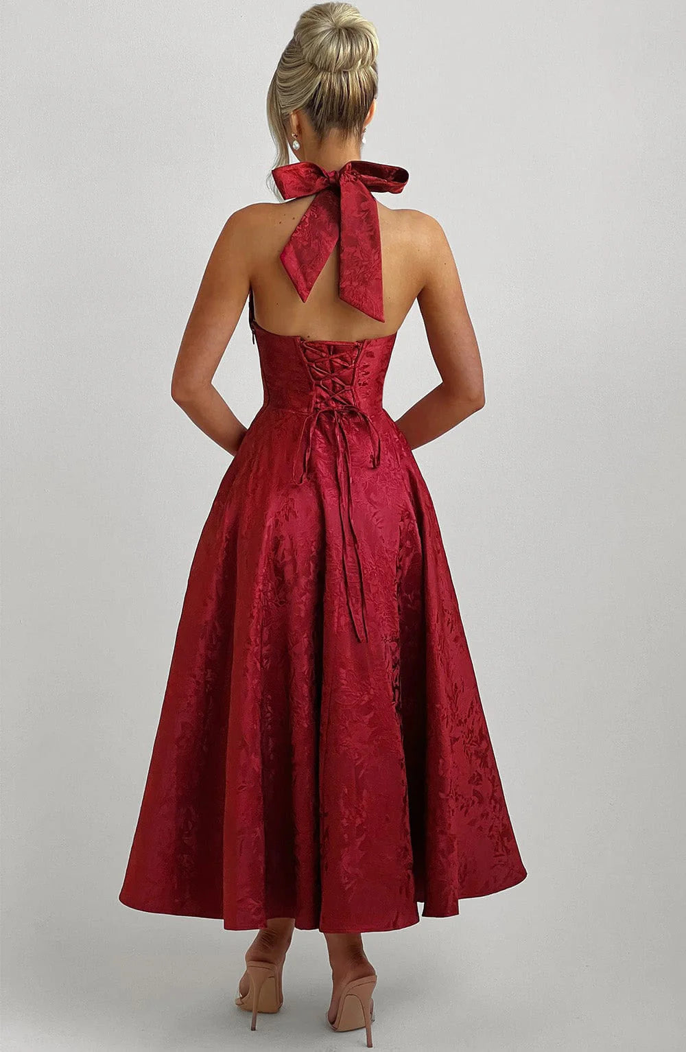 Livette - Elegance Open Midi Dress