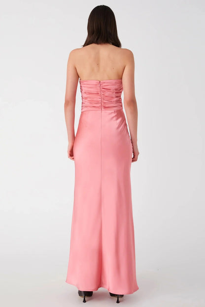 Misha Livia Maxi Gown - Shell Pink