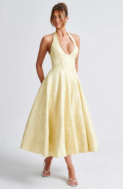 Livette - Elegance Open Midi Dress