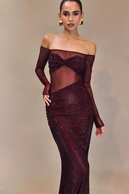 Elyra | Sequin Maxi Dress