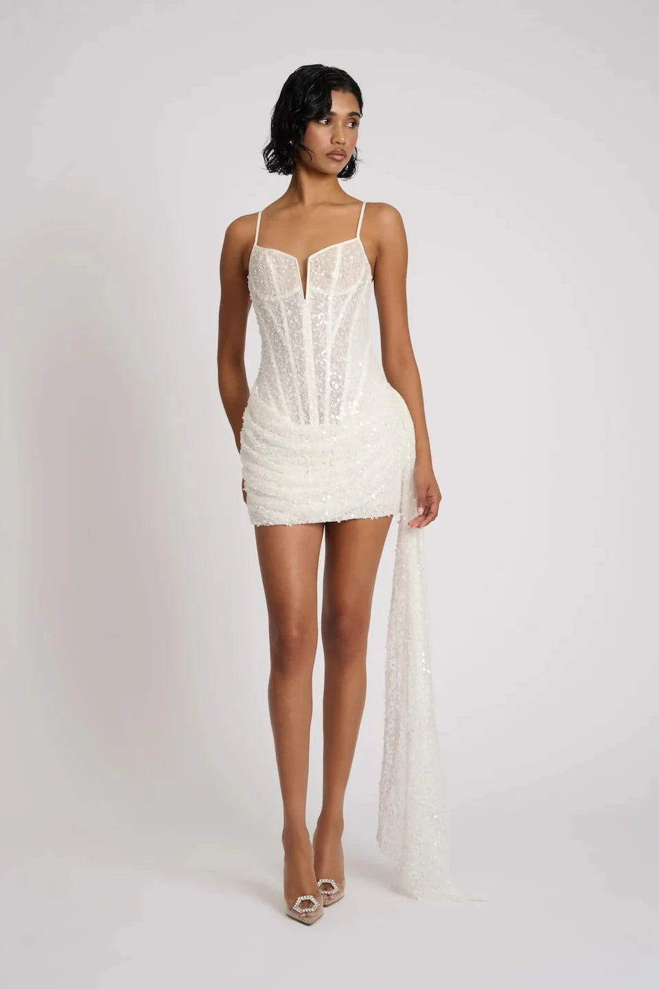 Elvira Dress - White