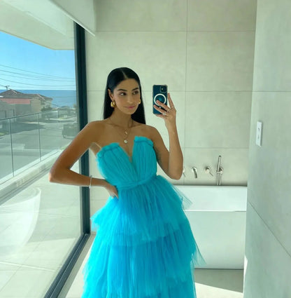 Cruz Dress - Turquoise