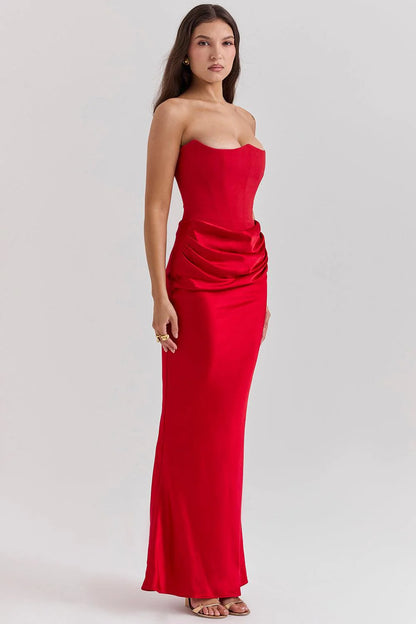 Livette - Corset Midi Dress